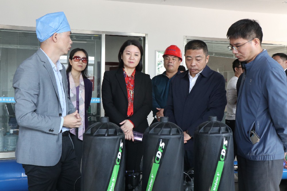 省商務(wù)廳帶隊(duì)來園調(diào)研，多靈又添新動能！